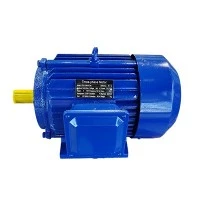 How does the cooling system of a 3 phase AC motor work?